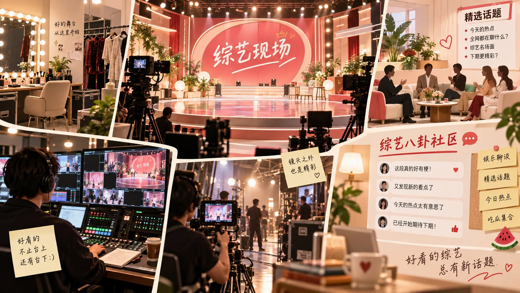 吃瓜综艺名场面与幕后话题